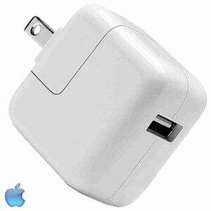 Apple 12W USB Wall Charger Power Adapter Model A1401 for Pad iPhone iMac – White